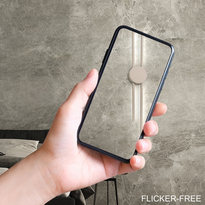 LED Επιτοίχιο φωτιστικό LANA LED/15W/230V 4000K μπεζ