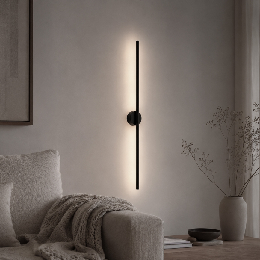 LED Επιτοίχιο φωτιστικό LANA LED/7W/230V 4000K μαύρο