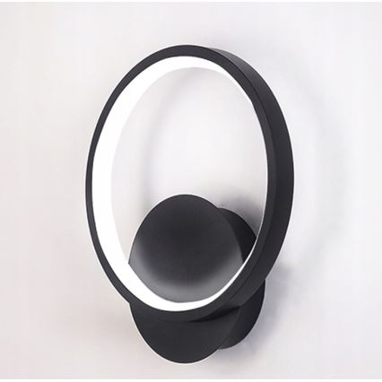 LED Επιτοίχιο φωτιστικό LED/14W/230V μαύρο