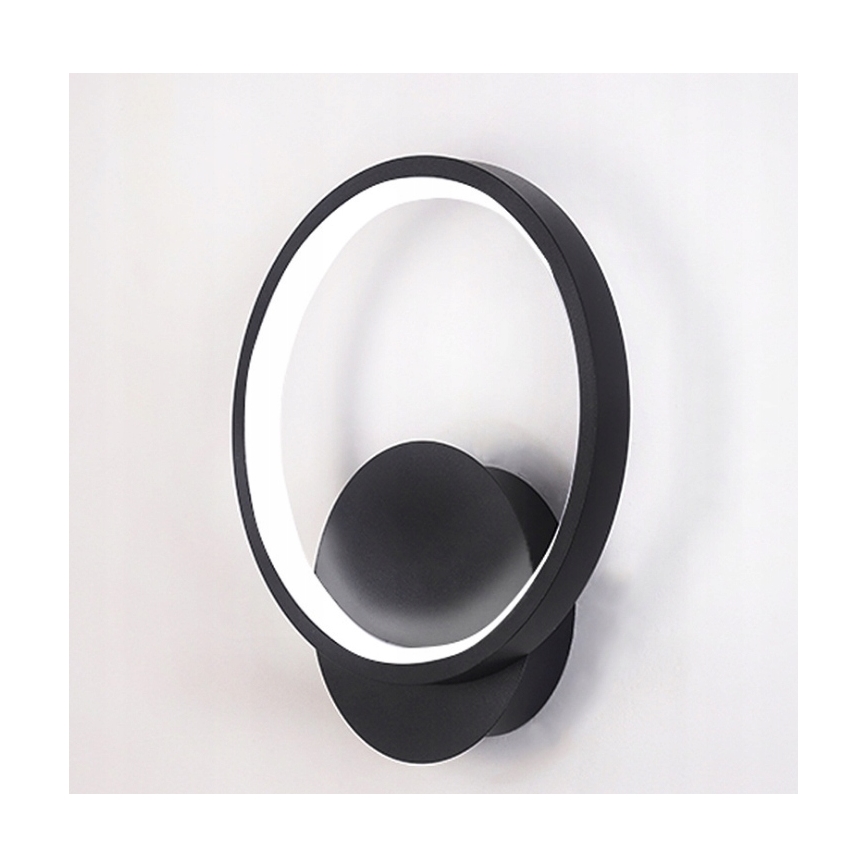 LED Επιτοίχιο φωτιστικό LED/14W/230V μαύρο