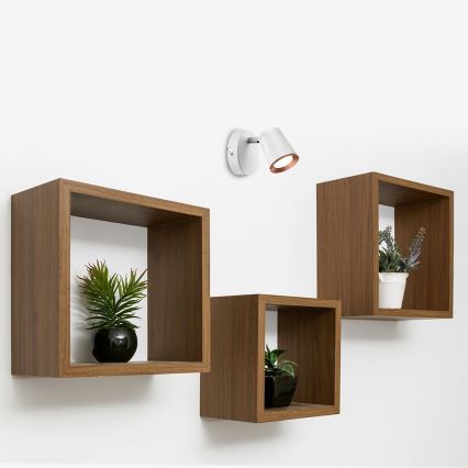 LED Επιτοίχιο φωτιστικό σημείου LED/5W/230V 3000K λευκό