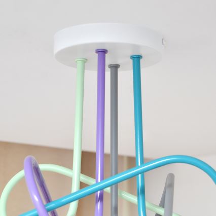 LED Οροφής Φωτιστικό OXFORD 4xE27/10W/230V