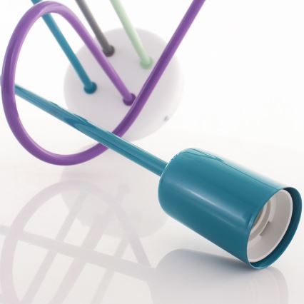 LED Οροφής Φωτιστικό OXFORD 4xE27/10W/230V