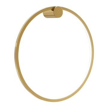 LED Επιτοίχιο φωτιστικό SATURNO LED/25W/230V διάμ. 50 εκ. IP44 χρυσό