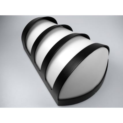 LED επιτοίχιο φωτιστικό εξωτερικού χώρου HAGENAL LED/10W/230V IP54 μαύρο