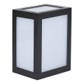 LED Επιτοίχιο φωτιστικό εξωτερικού χώρου LED/12W/230V 4000K IP65 μαύρο