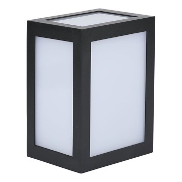 LED Επιτοίχιο φωτιστικό εξωτερικού χώρου LED/12W/230V 4000K IP65 μαύρο
