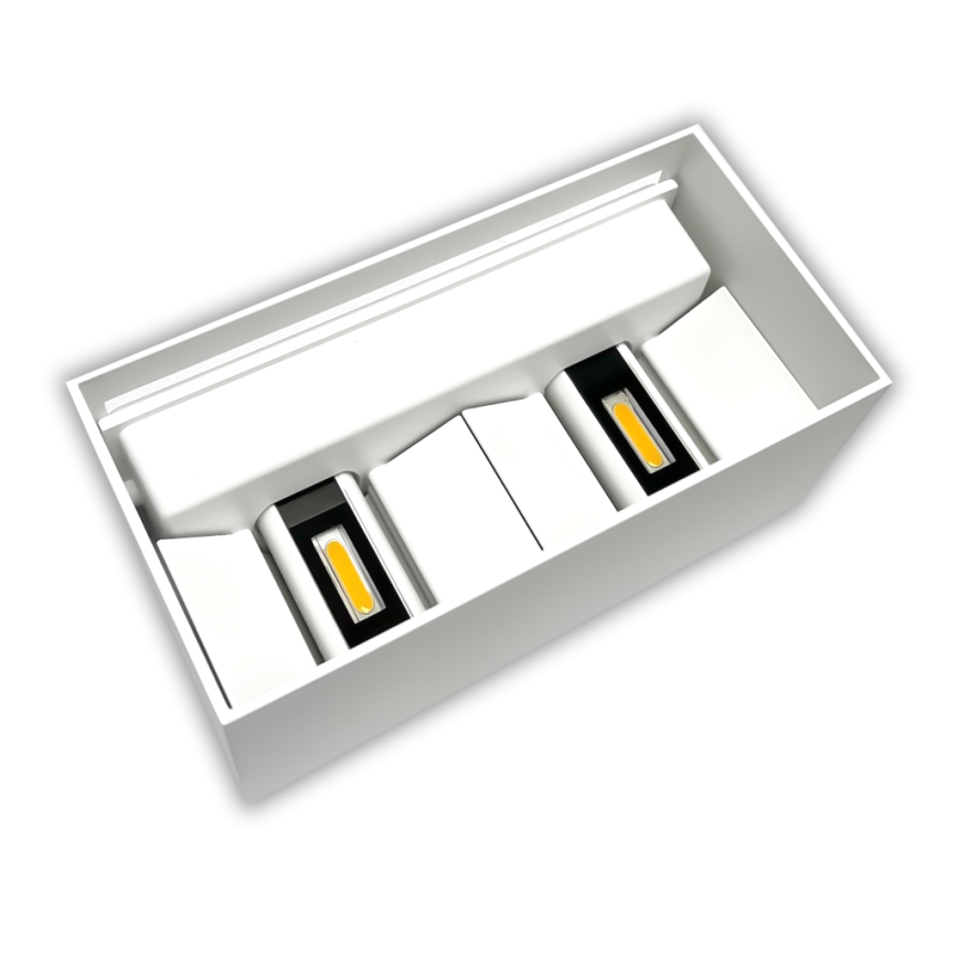 LED επιτοίχιο φωτιστικό εξωτερικού χώρου LED/24W/230V 3000K IP65 λευκό