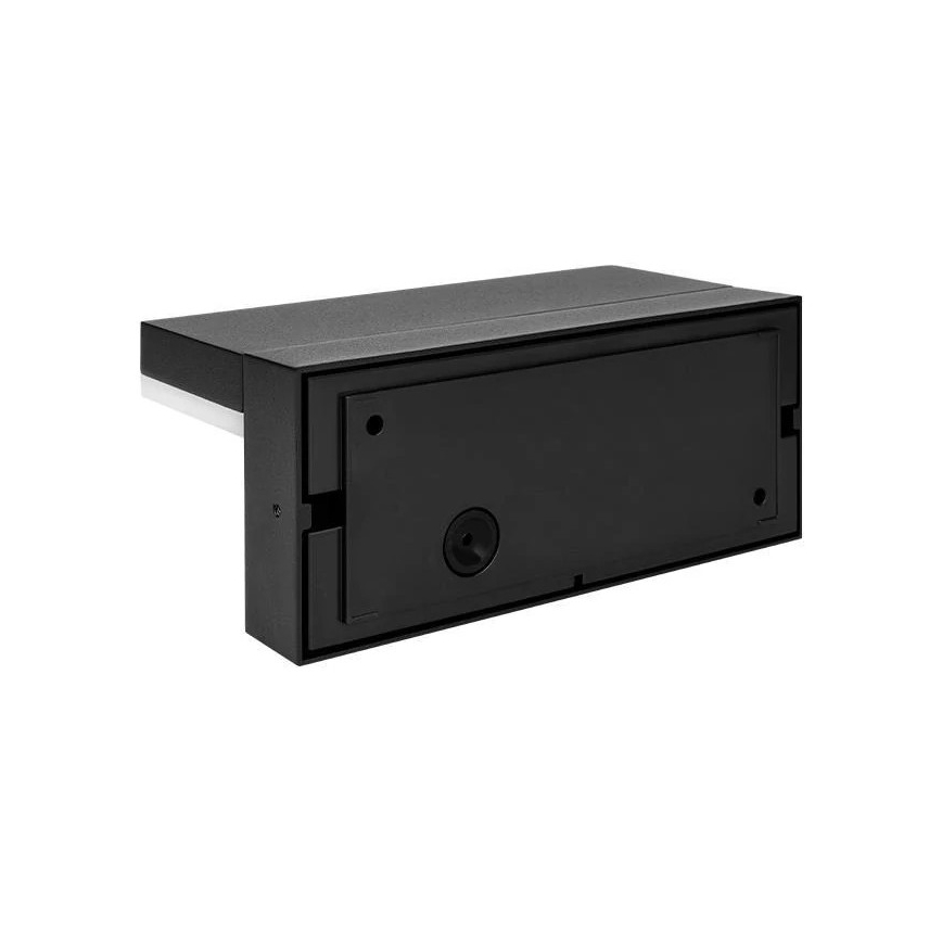 LED Επιτοίχιο φωτιστικό εξωτερικού χώρου LED/9W/230V 4000K IP44 μαύρο