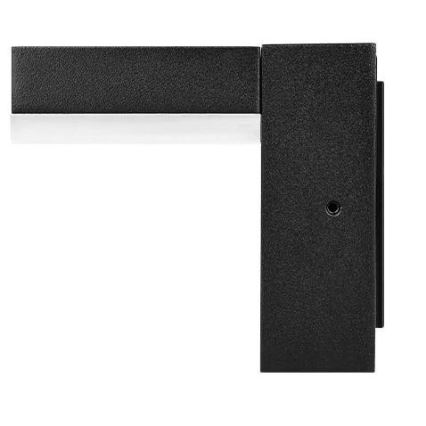 LED Επιτοίχιο φωτιστικό εξωτερικού χώρου LED/9W/230V 4000K IP44 μαύρο