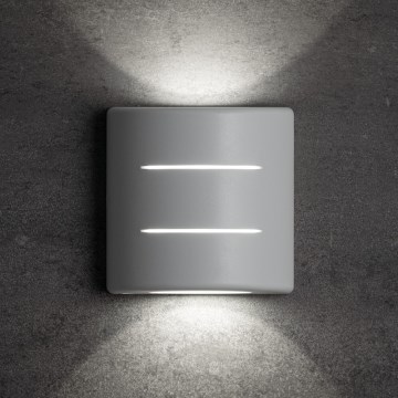 LED Επιτοίχιο φωτιστικό εξωτερικού χώρου REFAZI LED/6W/230V IP54 λευκό