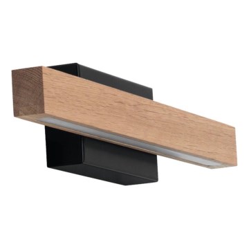 LED Επιτοίχιο φωτιστικό μπάνιου AQUAVIVA LED/6W/230V 40 cm IP44 δρυς