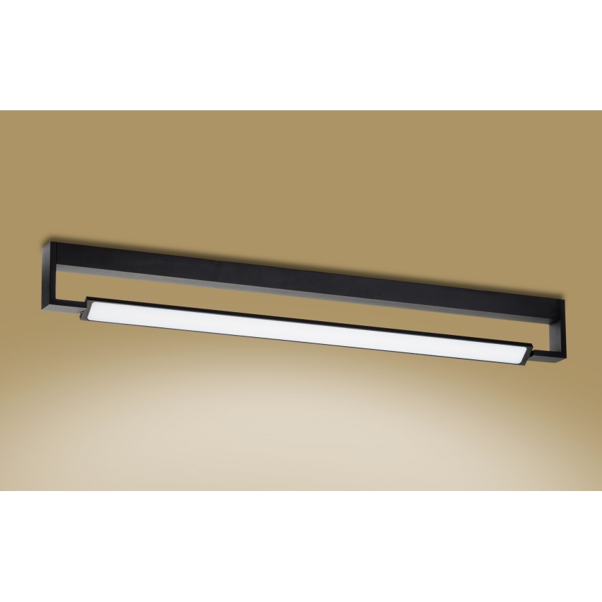 LED Επιτοίχιο φωτιστικό μπάνιου DEKSTER LED/36W/230V IP44 μαύρο