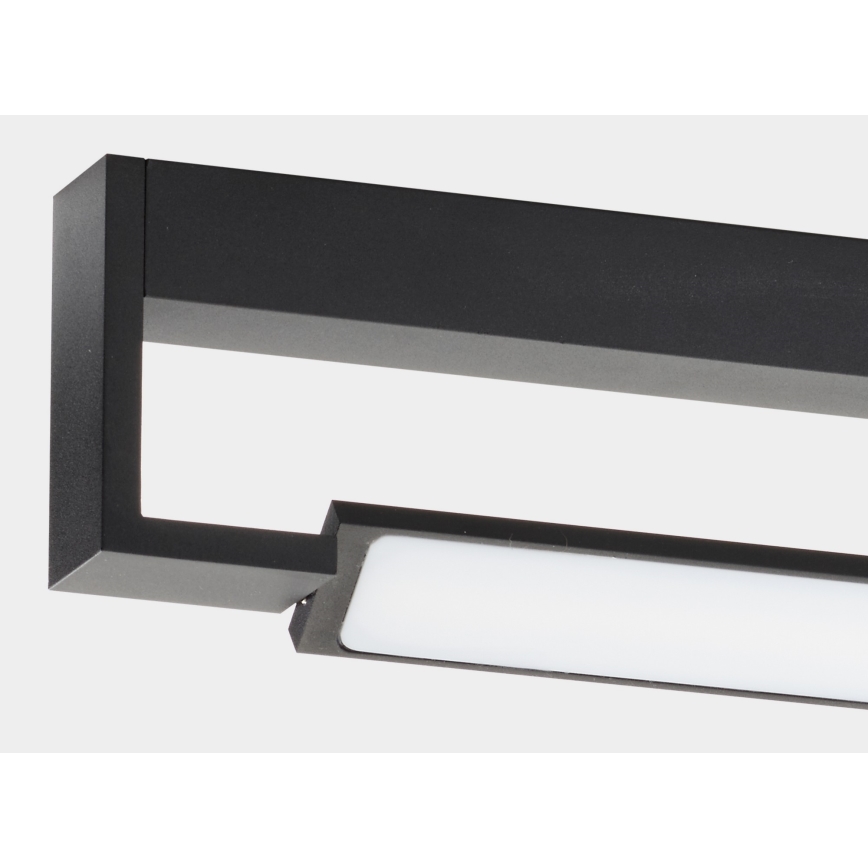 LED Επιτοίχιο φωτιστικό μπάνιου DEKSTER LED/36W/230V IP44 μαύρο