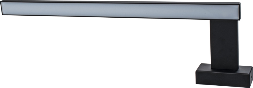 LED επιτοίχιο φωτιστικό μπάνιου SHINE LED/11W/230V 45 cm IP44 μαύρο