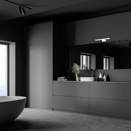 LED επιτοίχιο φωτιστικό μπάνιου SHINE LED/7W/230V 30 cm IP44 λευκό