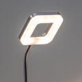 LED Επιτοίχιο φωτιστικό με βύσμα LED/3,2W/230V ματ χρώμιο