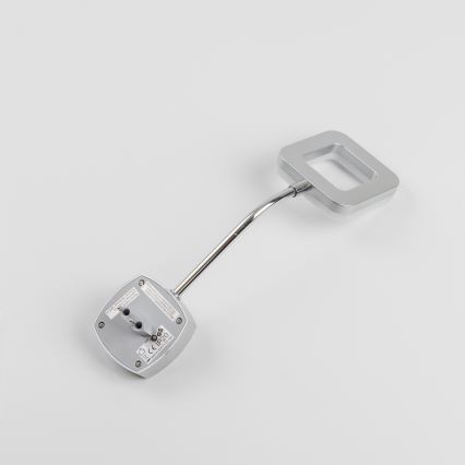 LED Επιτοίχιο φωτιστικό με βύσμα LED/3,2W/230V ματ χρώμιο