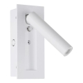 LED επιτοίχιο σποτ φωτιστικό LED/2W/230V 3000K λευκό