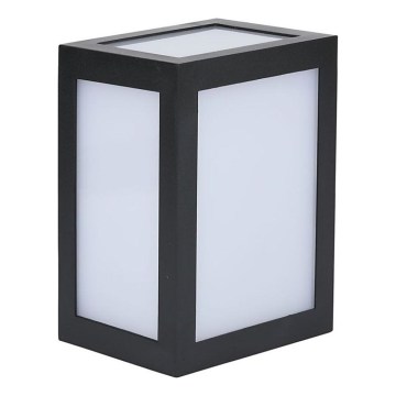 LED Επιτοίχιο εξωτερικό φωτιστικό LED/12W/230V 3000K IP65 μαύρο