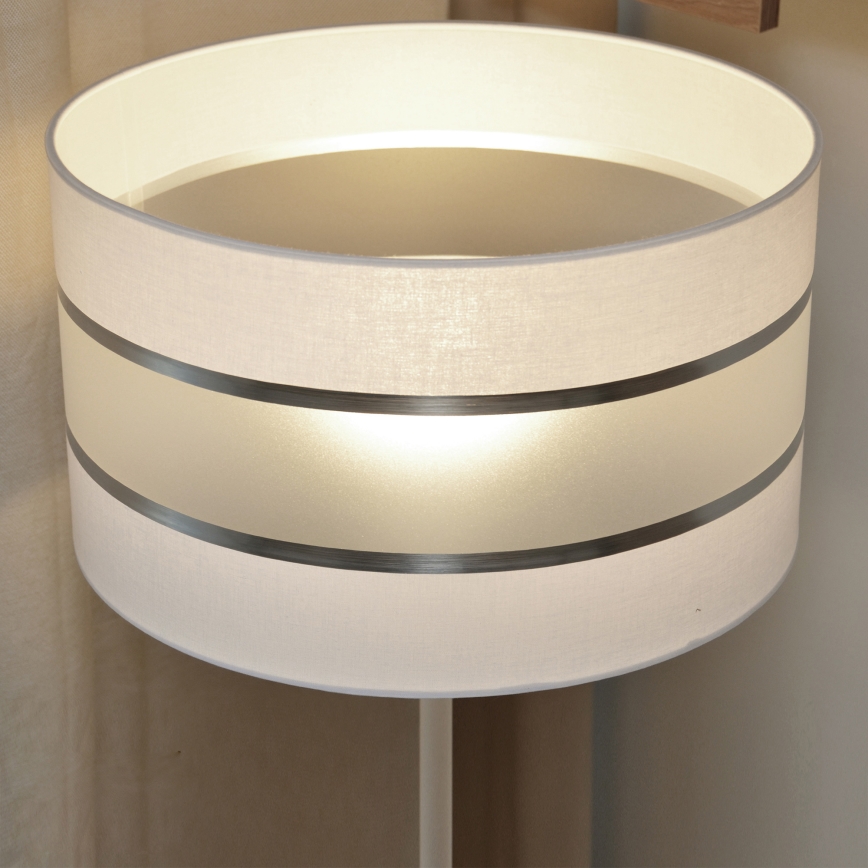 LED Επιδαπέδια λάμπα HELEN 1xE27/15W/230V λευκό