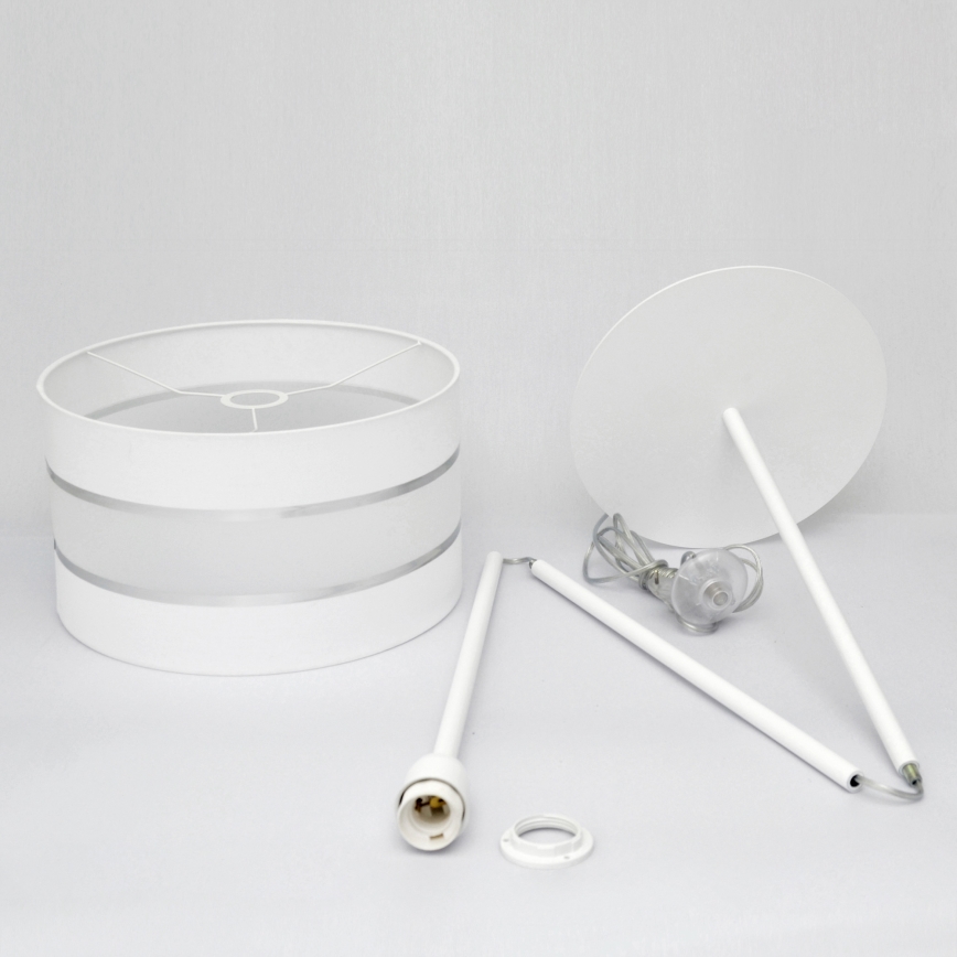 LED Επιδαπέδια λάμπα HELEN 1xE27/15W/230V λευκό