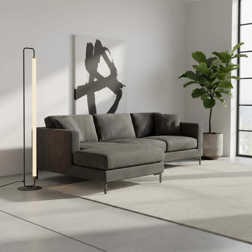 LED επιδαπέδιο φωτιστικό FELICJA LED/24W/230V 4000K μαύρο