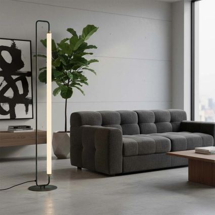 LED επιδαπέδιο φωτιστικό FELICJA LED/24W/230V 4000K μαύρο