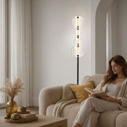 LED Επιδαπέδιο φωτιστικό PLAYA LED/15W/230V μαύρο