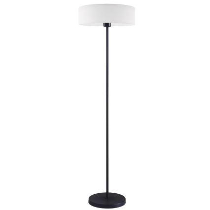 LED Επιδαπέδιο φωτιστικό TUNJA 1xE27/20W/230V διάμ. 38 cm μαύρο/λευκό