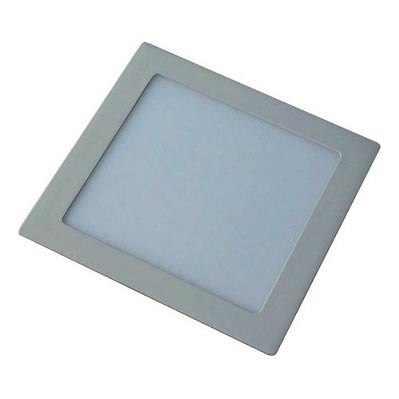 LED εντοιχισμένο φωτιστικό LED//18W/230V 22,5x22,5 cm γκρι