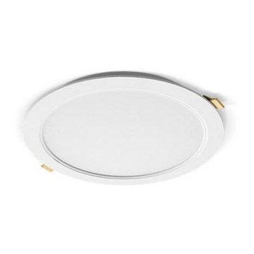 LED εντοιχισμένο φωτιστικό για μπάνιο ATUEL LED/9W/230V 3000K Ø 12,8 cm IP54