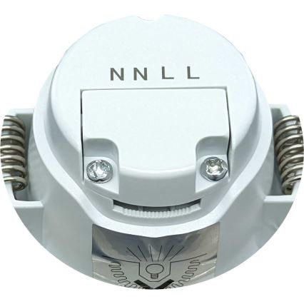 LED εντοιχισμένο φωτιστικό μπάνιου BONO LED/8W/230V 4000K IP65 ματ χρώμιο