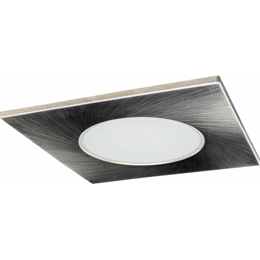LED εντοιχισμένο φωτιστικό μπάνιου BONO LED/5W/230V 3000K IP65 ματ χρώμιο