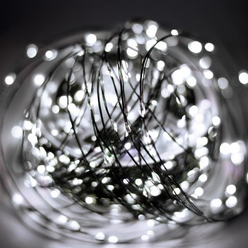 LED Εξωτερική γιρλάντα 1500xLED/230V 8 λειτουργίες 153 m IP44 ψυχρό λευκό + τηλεχειριστήριο