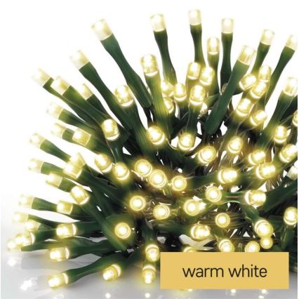 LED εξωτερική γιρλάντα 180xLED/23m IP44 θερμό λευκό