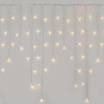 LED εξωτερική γιρλάντα 300 LED/8 λειτουργίες 10 m IP44 θερμό λευκό + τηλεχειριστήριο