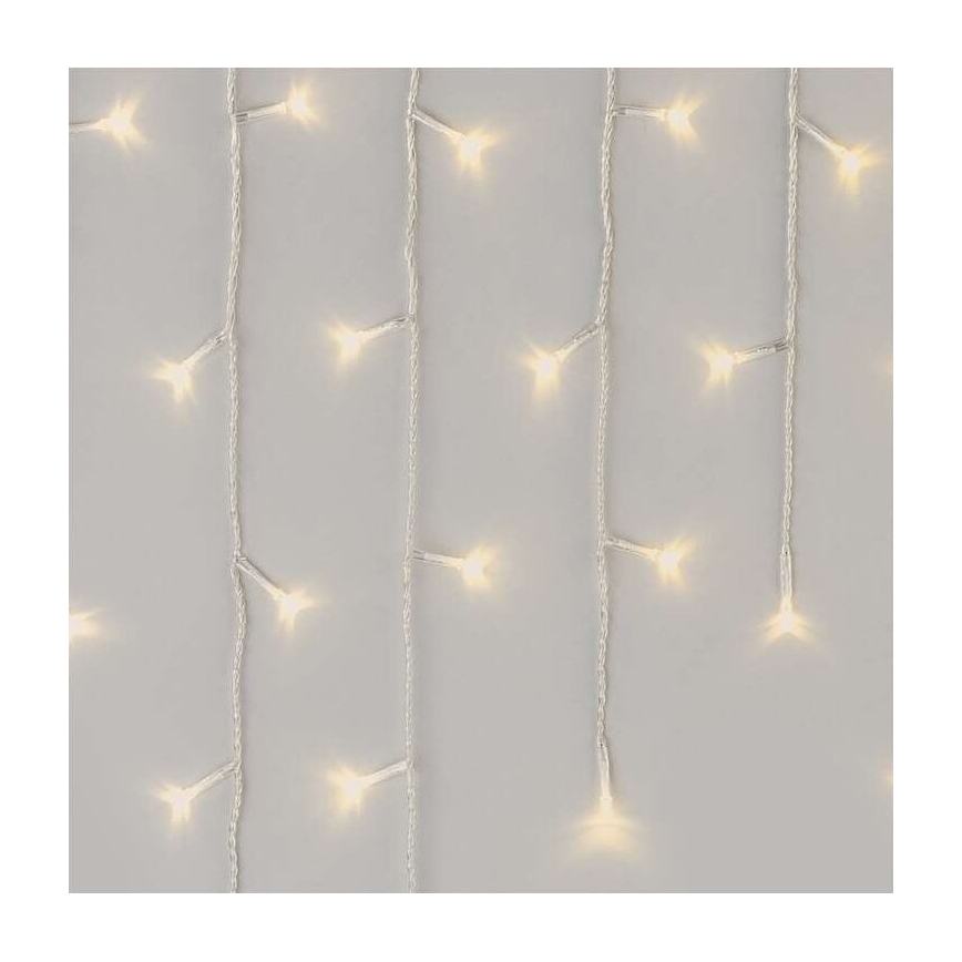 LED εξωτερική γιρλάντα 300 LED/8 λειτουργίες 10 m IP44 θερμό λευκό + τηλεχειριστήριο