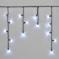 LED εξωτερική γιρλάντα 50xLED/3x0,4m IP44 ψυχρό λευκό