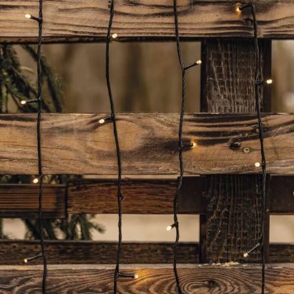 LED εξωτερική γιρλάντα 50xLED/5m IP44 ζεστό λευκό