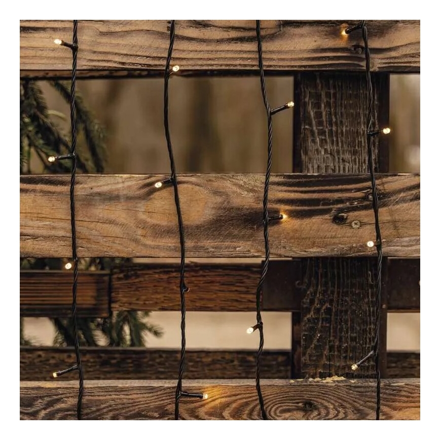 LED εξωτερική γιρλάντα 50xLED/5m IP44 ζεστό λευκό