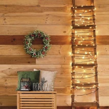 LED εξωτερική γιρλάντα 50xLED/5m IP44 ζεστό λευκό