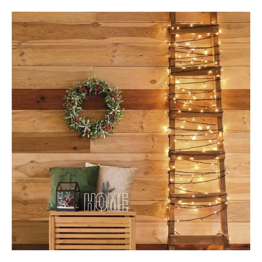 LED εξωτερική γιρλάντα 50xLED/5m IP44 ζεστό λευκό