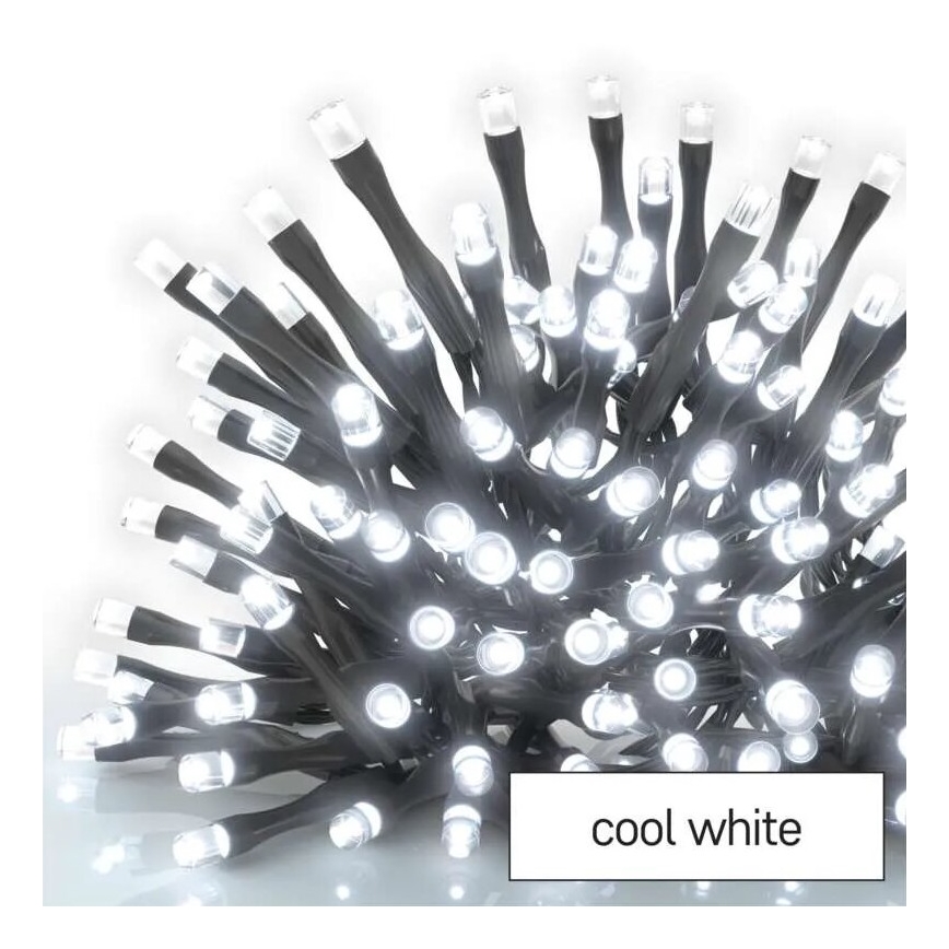 LED Εξωτερική γιρλάντα 50xLED/5m IP44 ψυχρό λευκό
