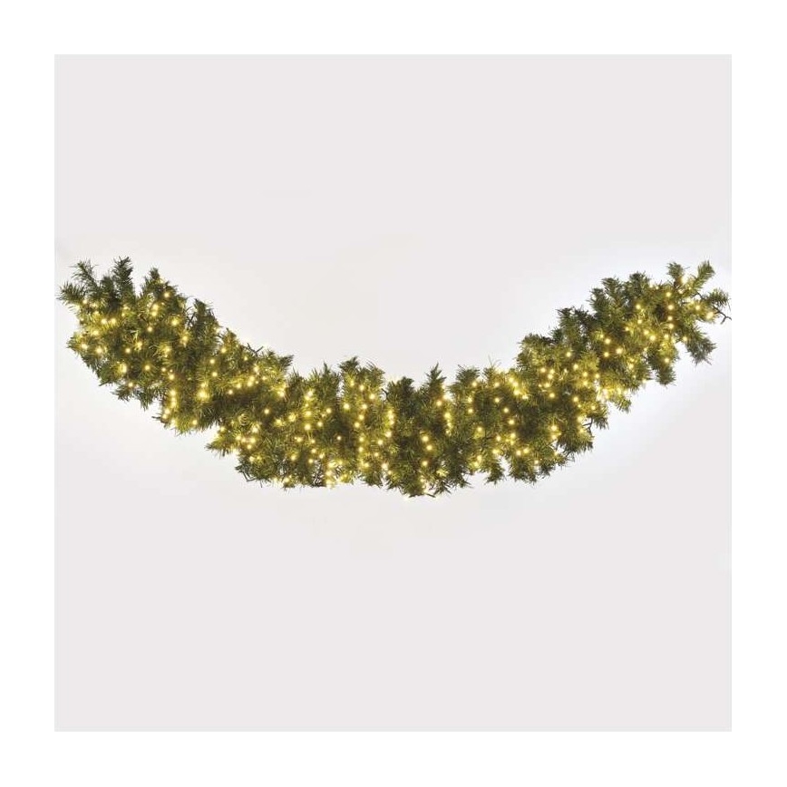 LED  εξωτερική γιρλάντα 600xLED/17m IP44 ζεστό λευκό