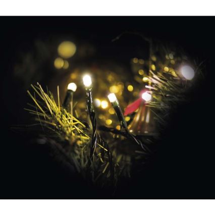LED εξωτερική γιρλάντα 80xLED/13m IP44 θερμό λευκό