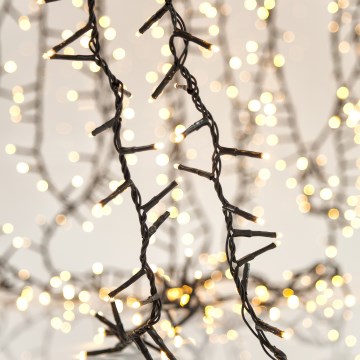 LED εξωτερική γιρλάντα SNAKE 1300xLED 31,16 m IP44 θερμό λευκό