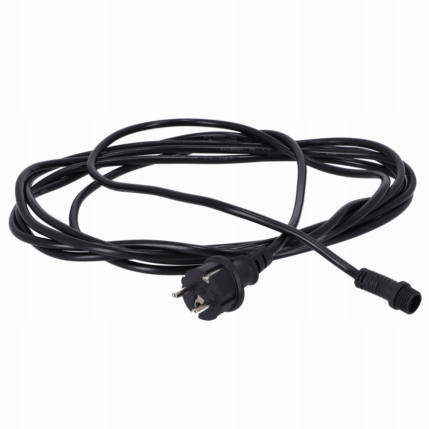 LED εξωτερική διακοσμητική αλυσίδα 20xE27/1W/230V 11,44 m IP44 μαύρη