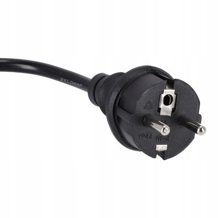 LED εξωτερική διακοσμητική αλυσίδα 20xE27/1W/230V 11,44 m IP44 μαύρη