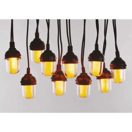 LED Εξωτερική διακοσμητική γιρλάντα 100xLED/9,5m IP44